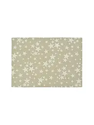 SANDER | Tavola di Natale 35x50cm STELLE D'ORO Caffè | Marrone chiaro