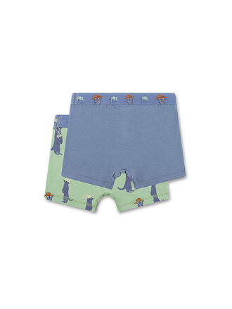 SANETTA | Pantaloni da ragazzo confezione da 2 verde giada
