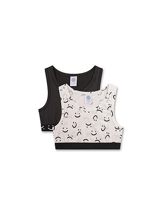 SANETTA | Bustier da ragazza, confezione da 2, avorio