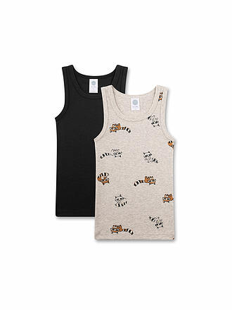 SANETTA | Top da ragazzo confezione da 2 nature mel