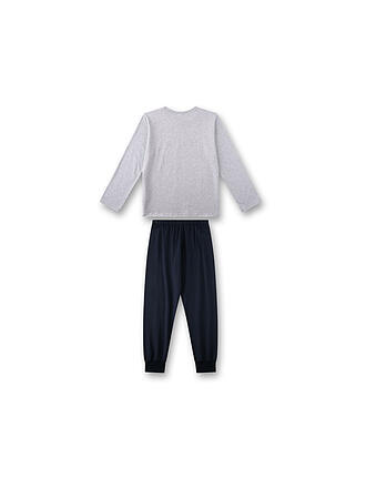 SANETTA | Pigiama da ragazzo 2 pezzi maglia a maniche lunghe e pantaloni
