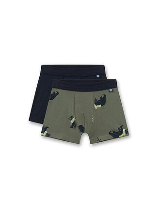 SANETTA | Pantaloni da ragazzo, confezione da 2, oliva