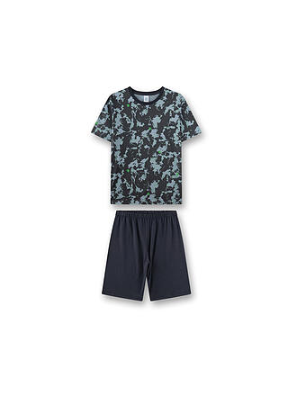 SANETTA | Pigiama per bambini T-shirt e shorts dark slade