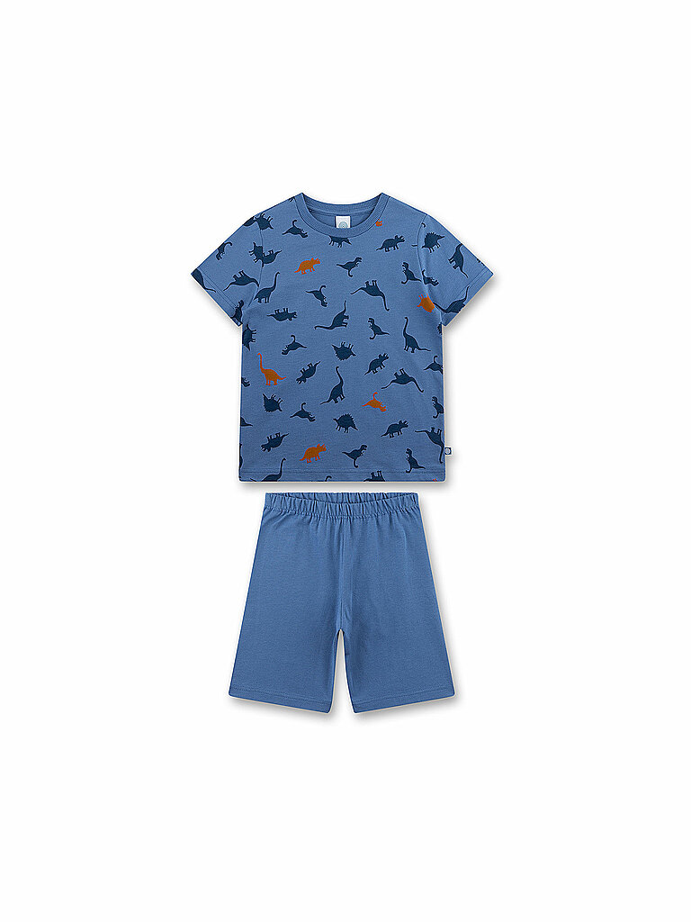 Pigiama da ragazzo set 2 pezzi (T-shirt e shorts) blu 104