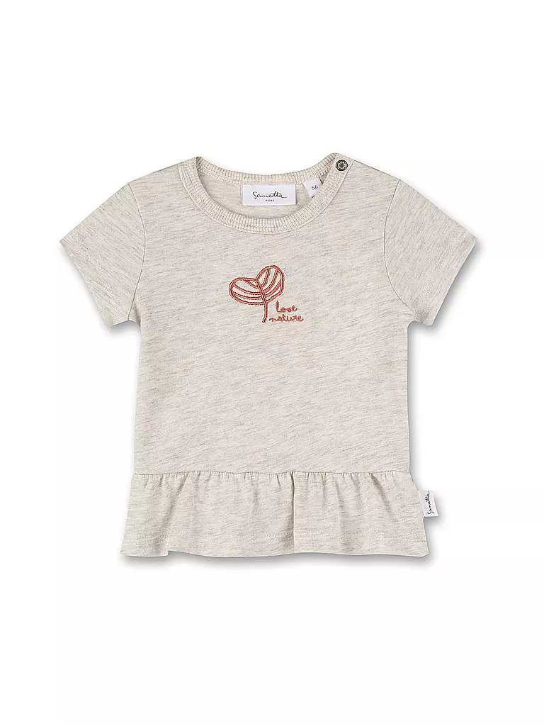 SANETTA | Baby T-Shirt  | Grigio chiaro