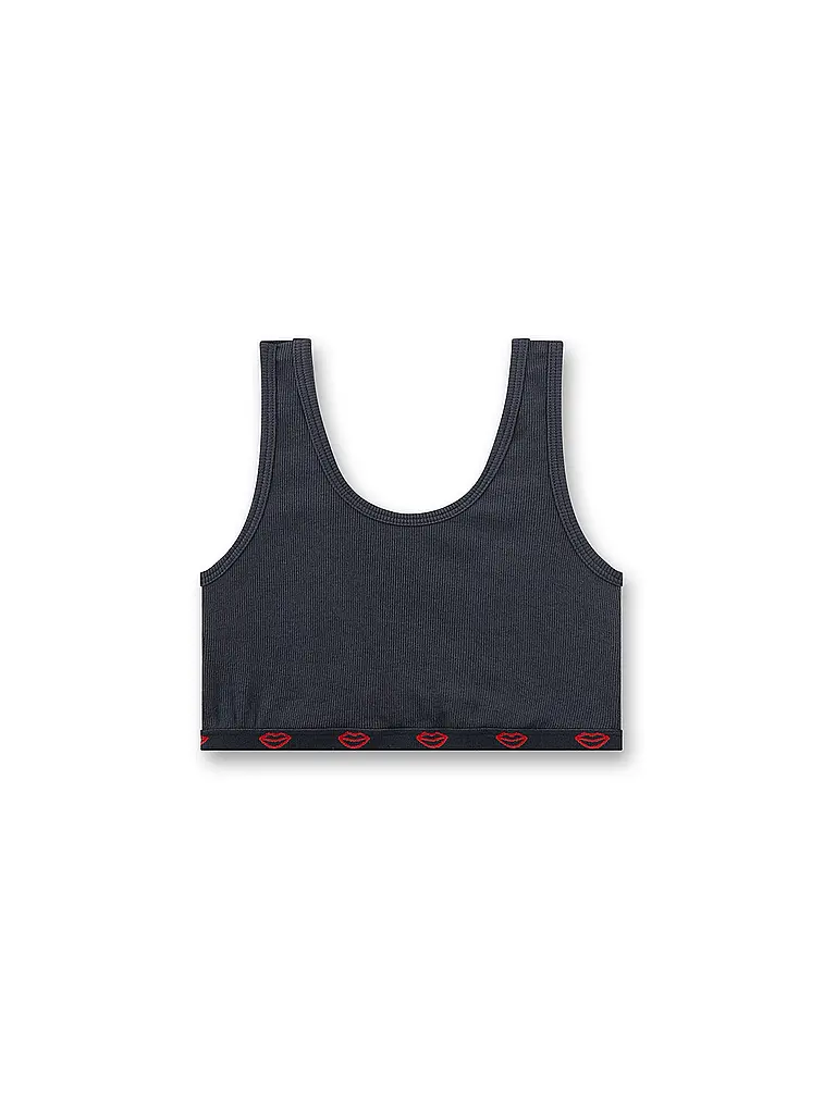 SANETTA | Bustier da ragazza blu ombre | Blu scuro