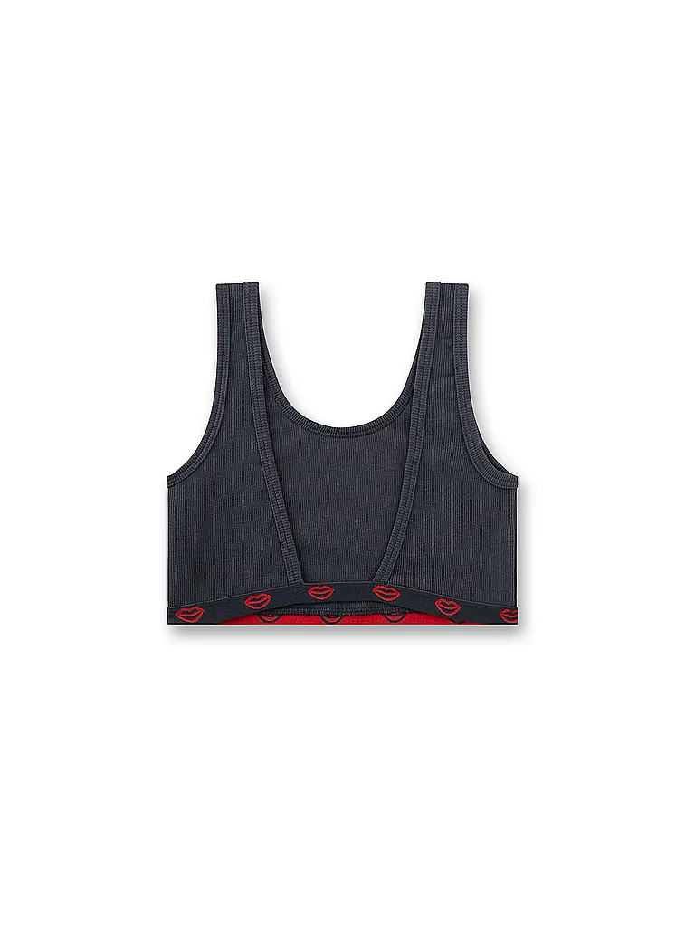 SANETTA | Bustier da ragazza blu ombre | Blu scuro