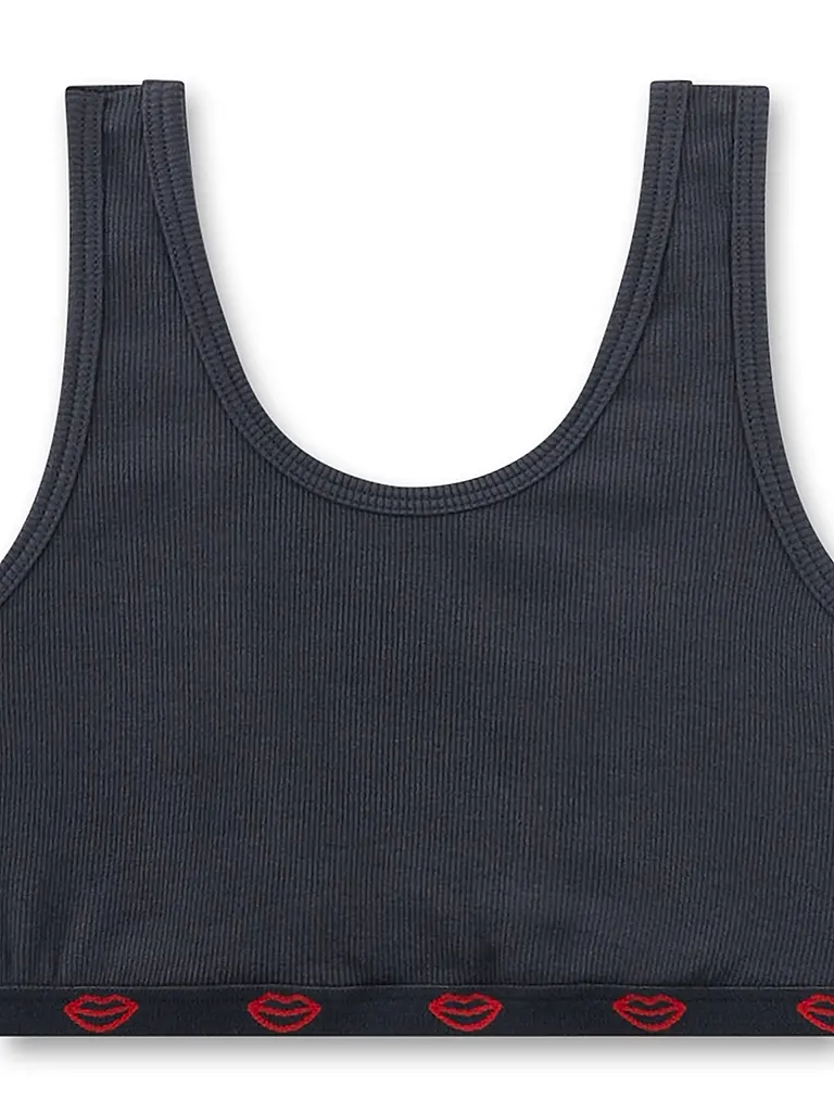 SANETTA | Bustier da ragazza blu ombre | Blu scuro