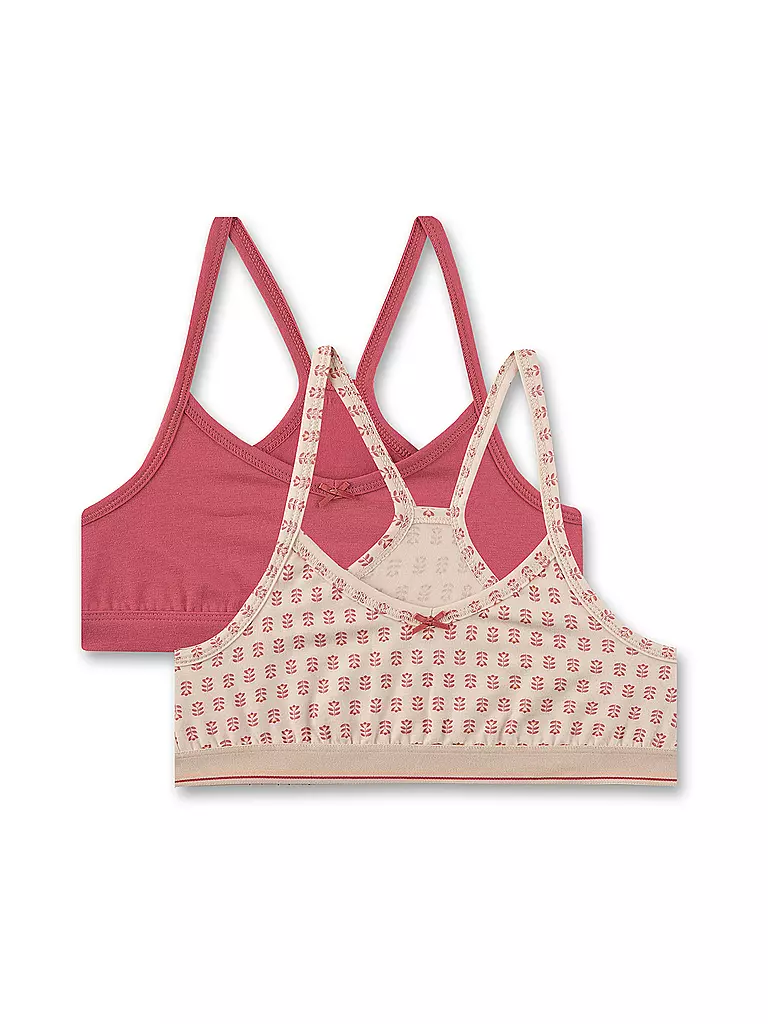 SANETTA | Bustier da ragazza confezione da 2 pz. Rosa | Rosa