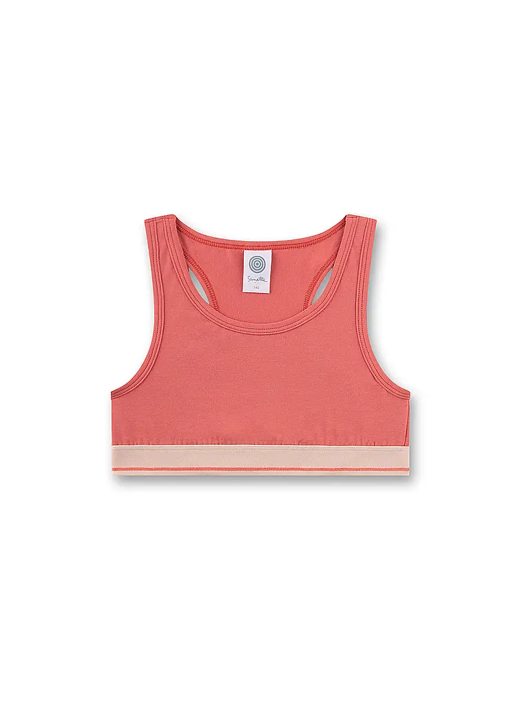 SANETTA | Bustier da ragazza confezione da 2 silver Peo | Marrone chiaro