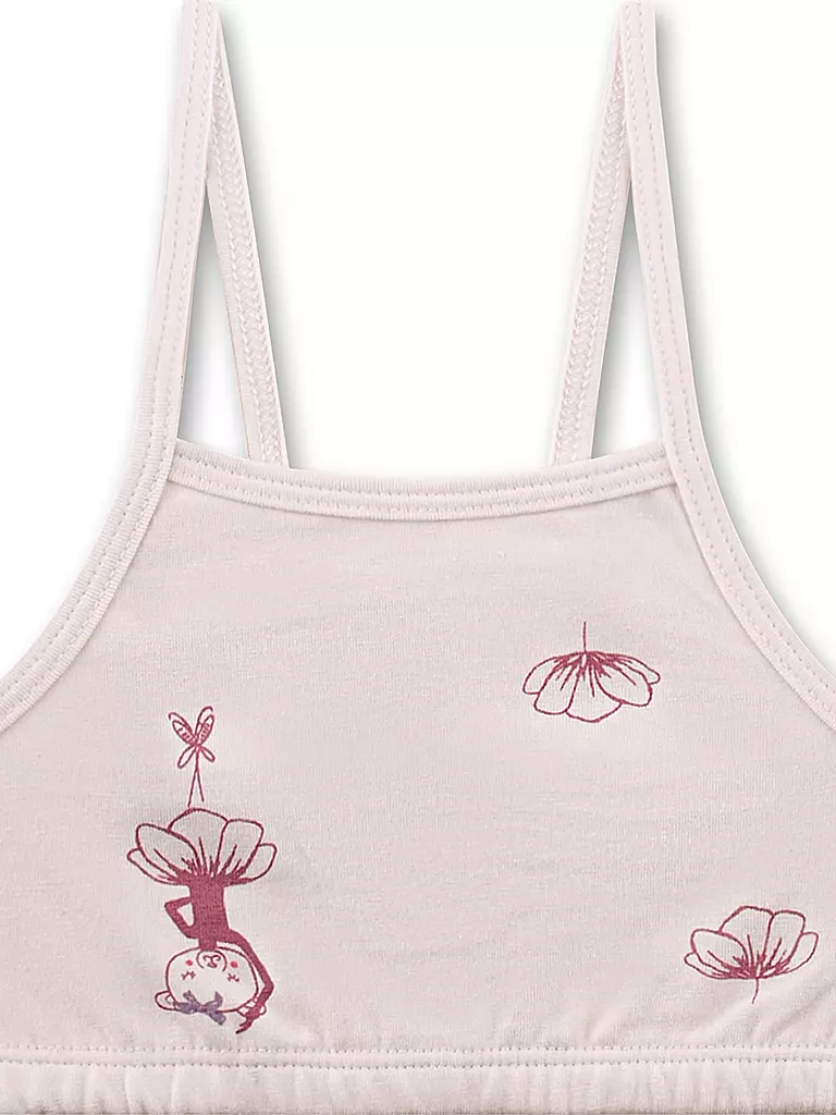SANETTA | Bustier da ragazza quarzo rosa | 