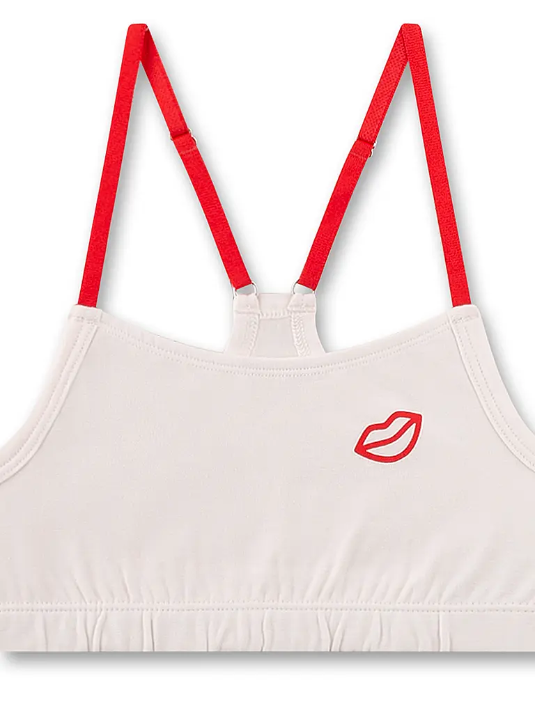 SANETTA | Bustier da ragazza quarzo rosa | Rosa