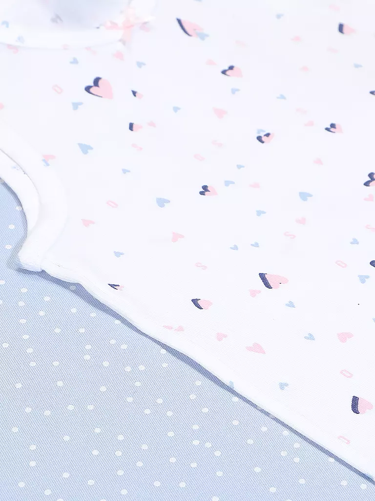 SANETTA | Canottiera da bambina confezione da 2 bianco | 