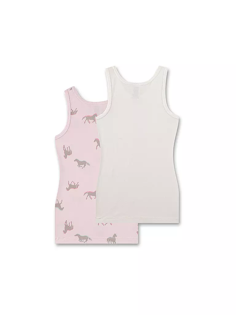 SANETTA | Canottiera da bambina confezione da 2 pz. rosa | 