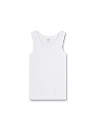 SANETTA | Canottiera da ragazzo casual in cotone | Bianco
