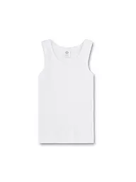 SANETTA | Canottiera da ragazzo casual in cotone | Bianco