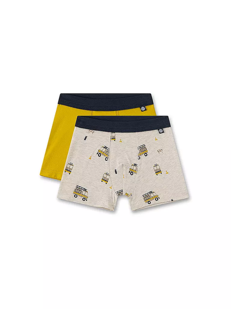 SANETTA | Jungen Pants 2er Pkg. Nature Mel | Beige