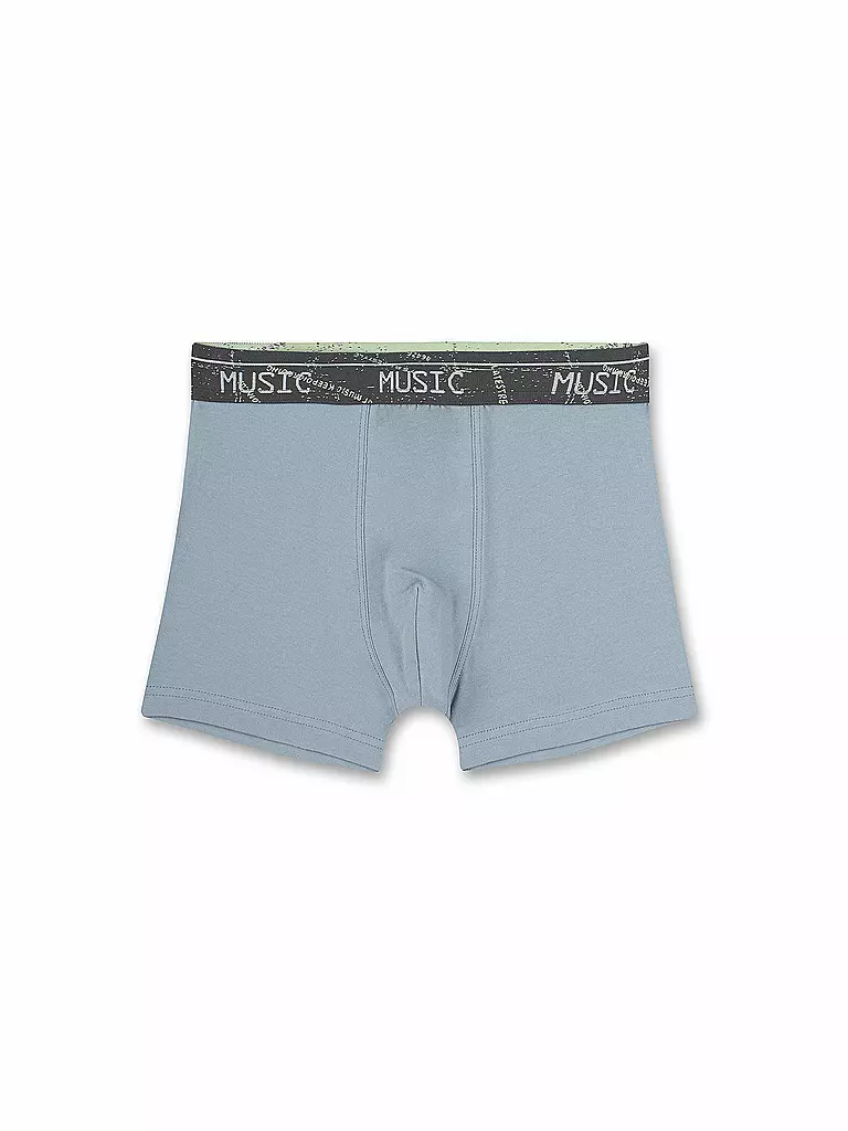 SANETTA | Jungen Pants 2er Pkg. WORDING | Grigio