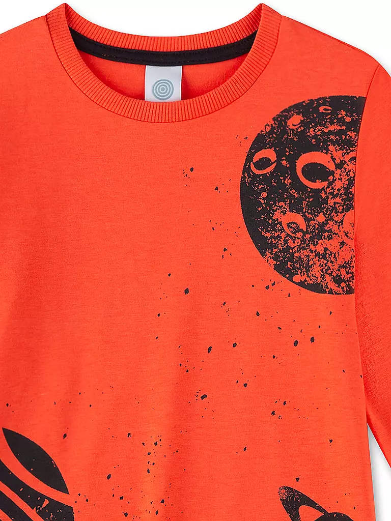 SANETTA | Jungen Pyjama  | Arancione