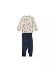 SANETTA | Jungen Pyjama | Beige