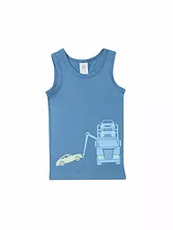 SANETTA | Jungen Unterhemd | Blu