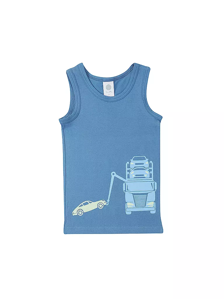 SANETTA | Jungen Unterhemd | Blu