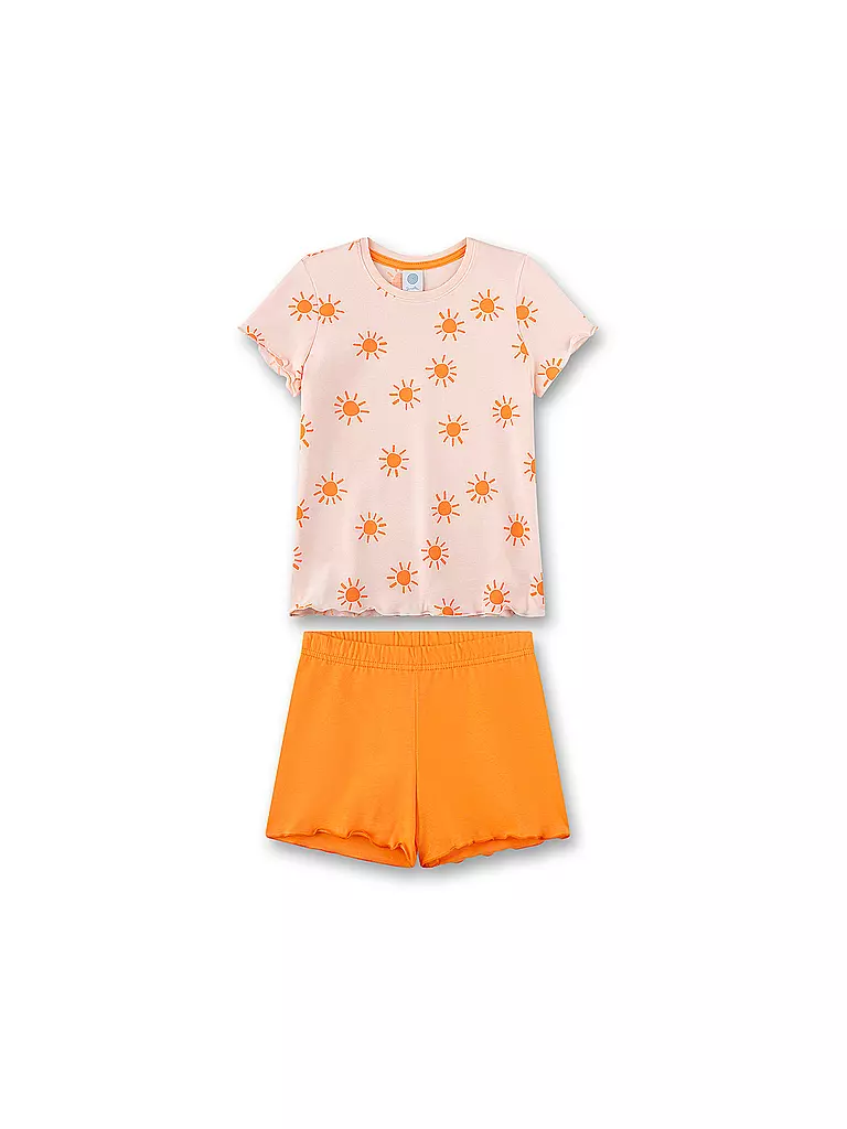 SANETTA | Mädchen Pyjama Set 2teilig | Arancione