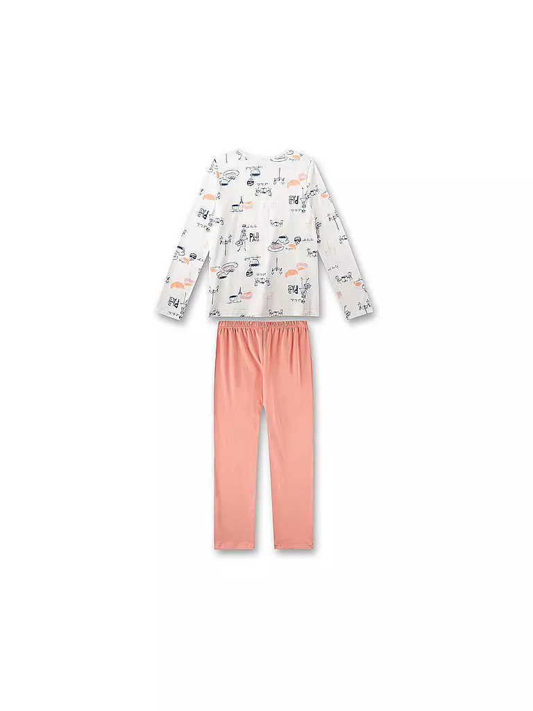 SANETTA | Mädchen Pyjama | Crema