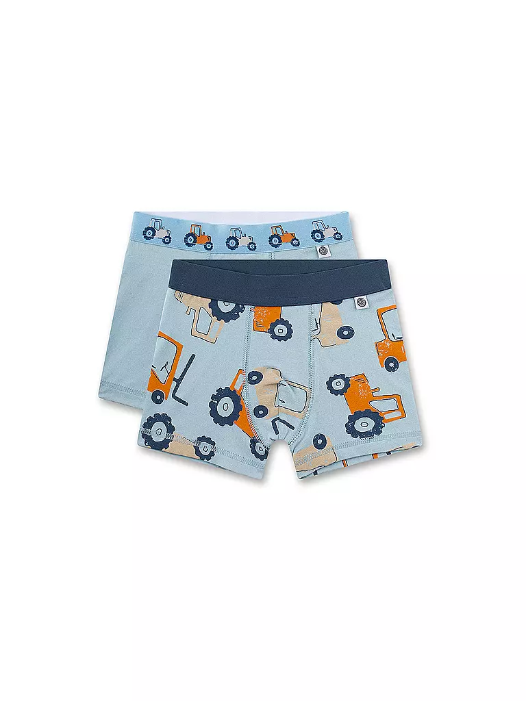 SANETTA | Pantaloni da bambino confezione da 2 blu pallido | Blu chiaro