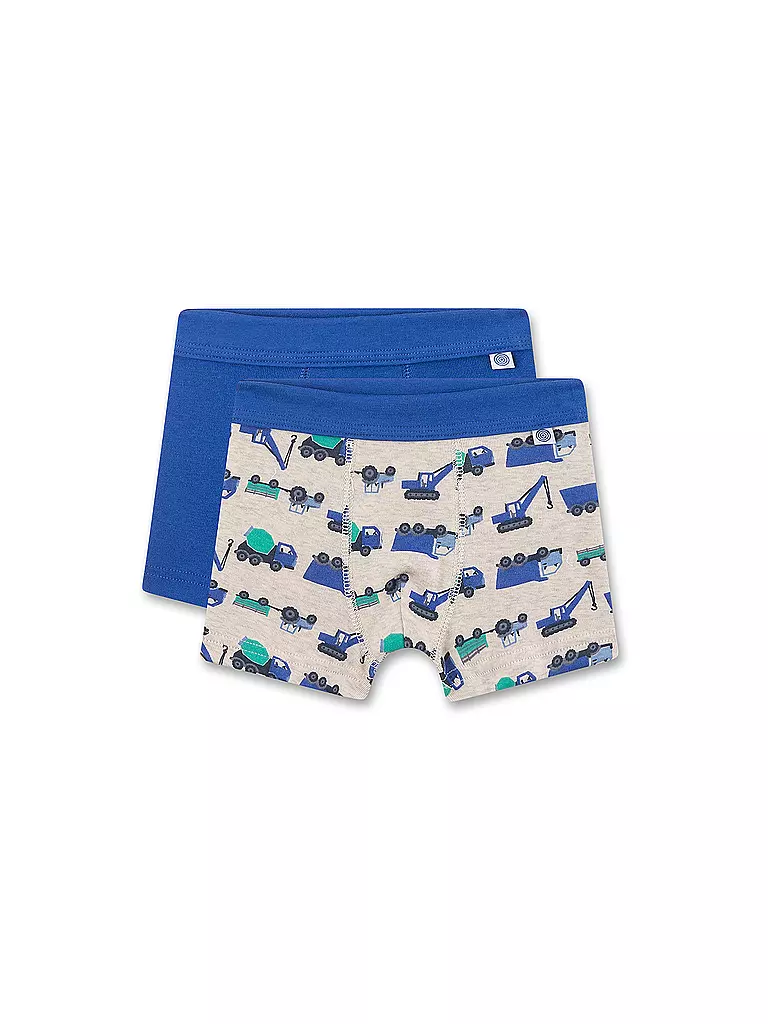 SANETTA | Pantaloni da bambino confezione da 2 nature mel | Blu