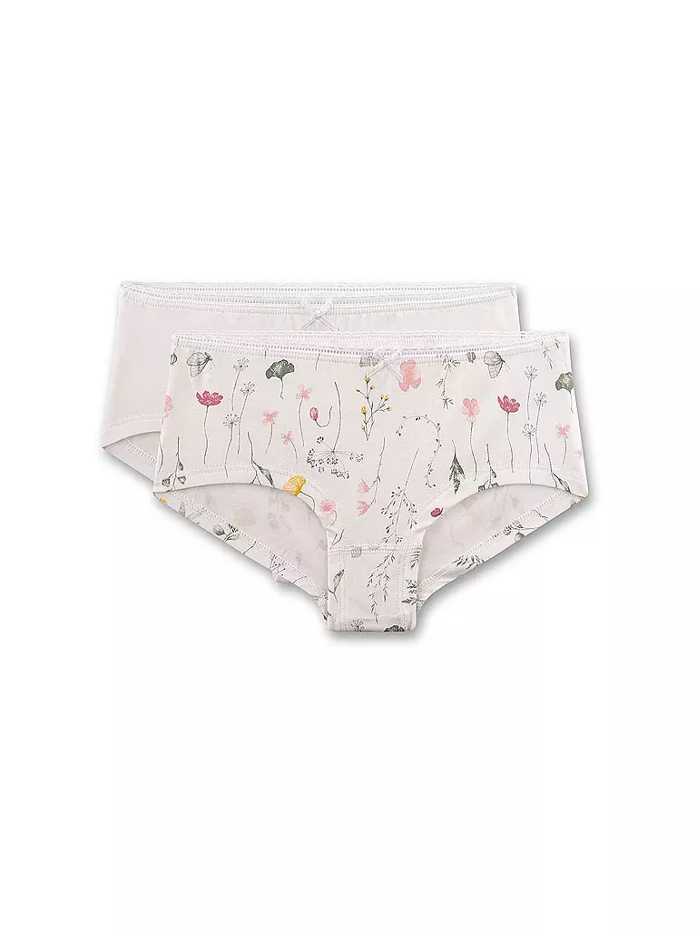 SANETTA | Pantaloni da ragazza confezione da 2 white pebb | Crema