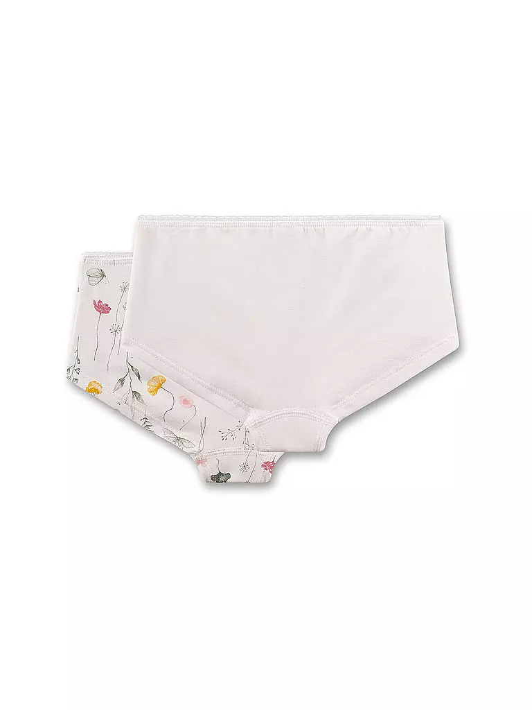 SANETTA | Pantaloni da ragazza confezione da 2 white pebb | 