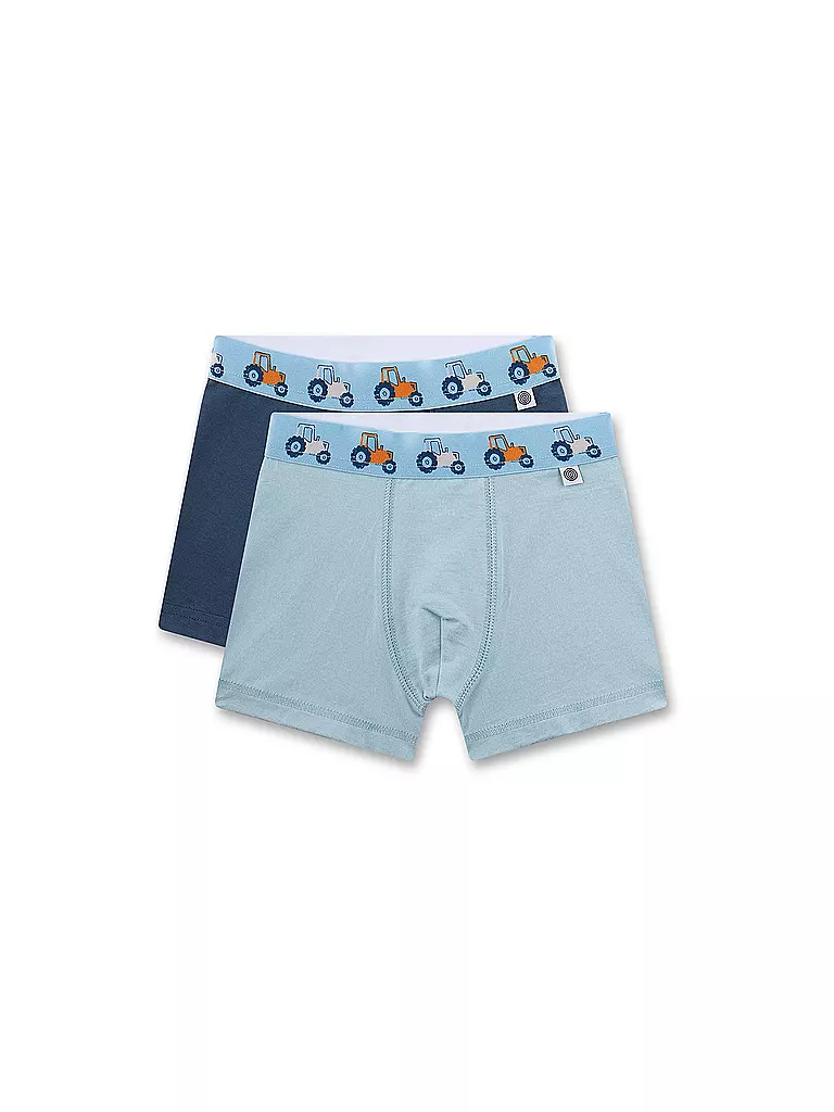 SANETTA | Pantaloni da ragazzo, confezione da 2, blu pallido | Blu chiaro