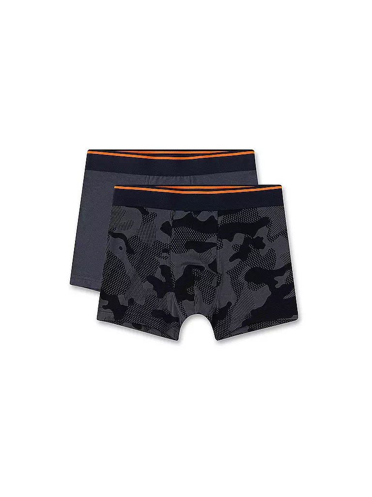 SANETTA | Pantaloni da ragazzo confezione da 2 blu navy scuro | Blu scuro