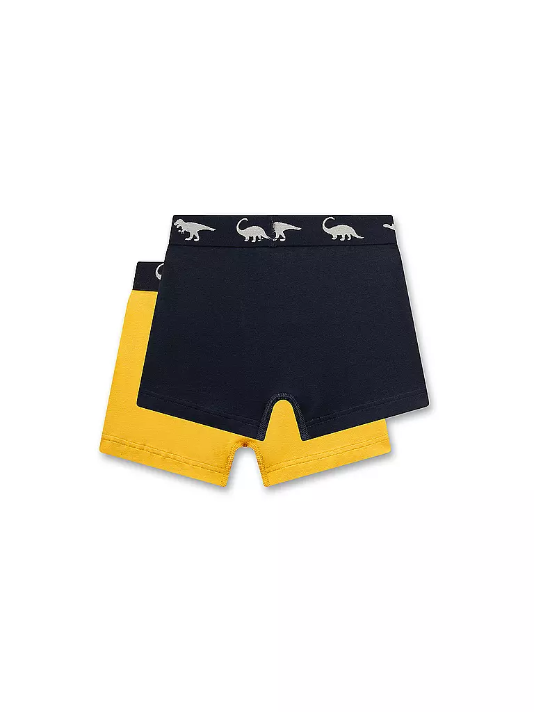 SANETTA | Pantaloni da ragazzo confezione da 2 giallo dorato | 