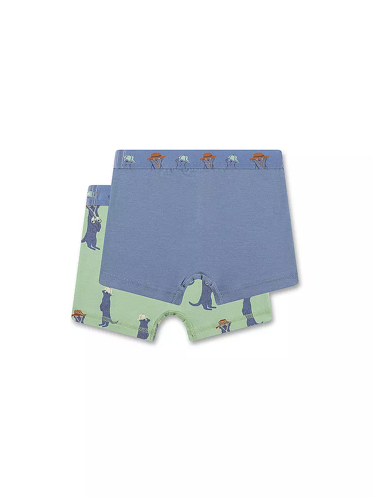 SANETTA | Pantaloni da ragazzo confezione da 2 verde giada | 