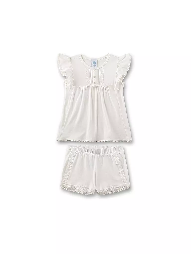 SANETTA | Pigiama da ragazza | Crema