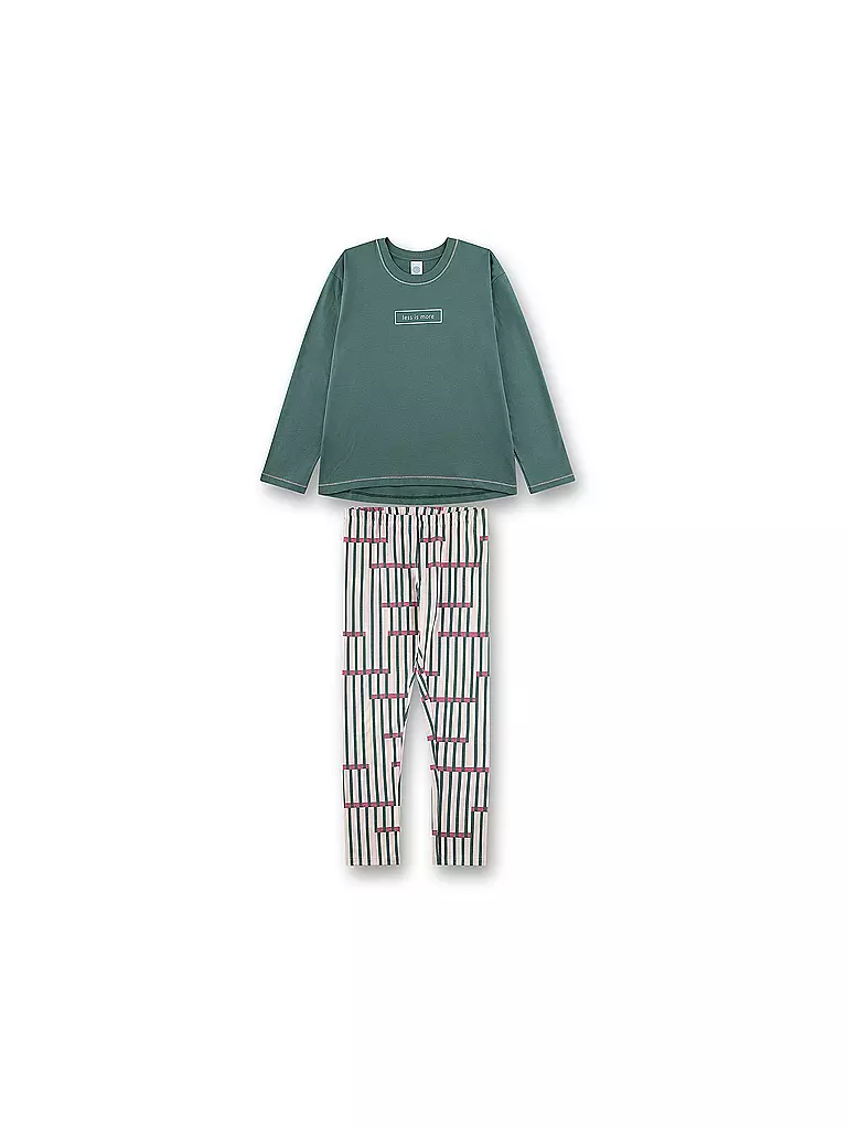 SANETTA | Pigiama da ragazza | Verde chiaro
