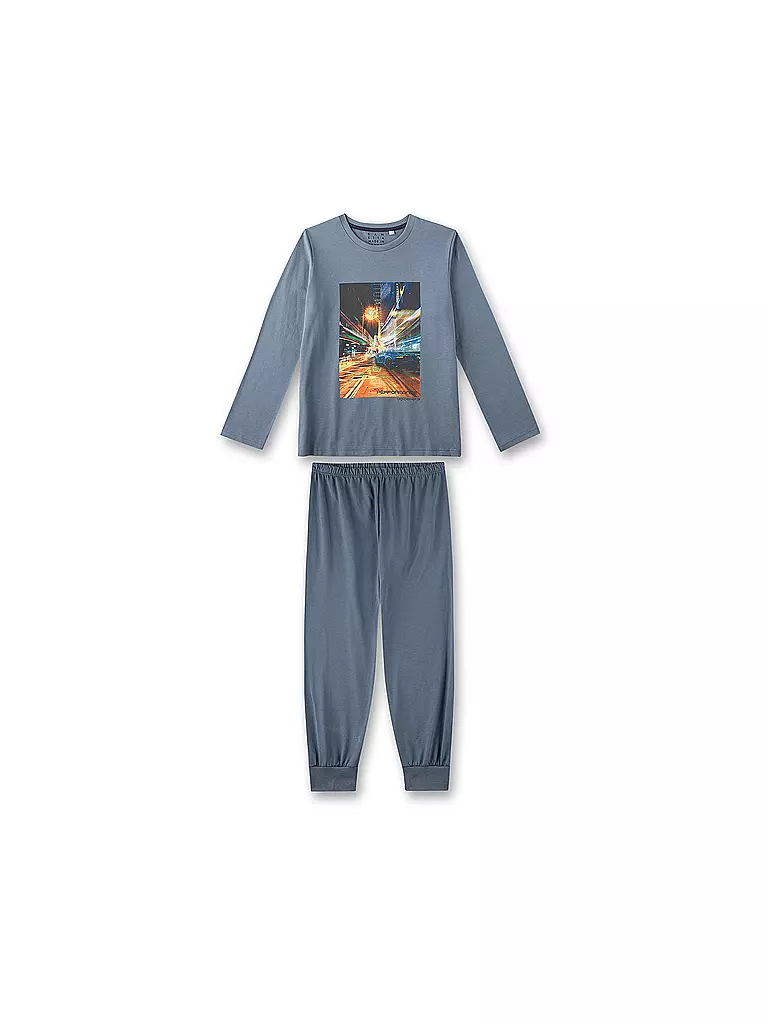 SANETTA | Pigiama da ragazzo | Blu