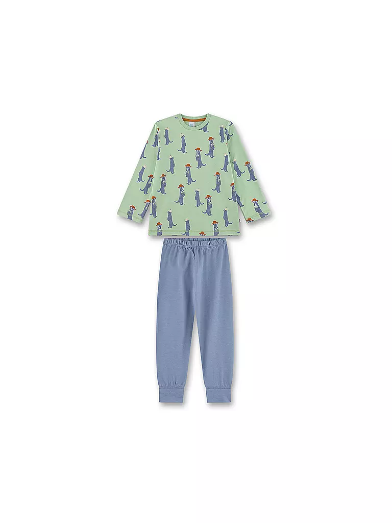 SANETTA | Pigiama da ragazzo | Verde chiaro