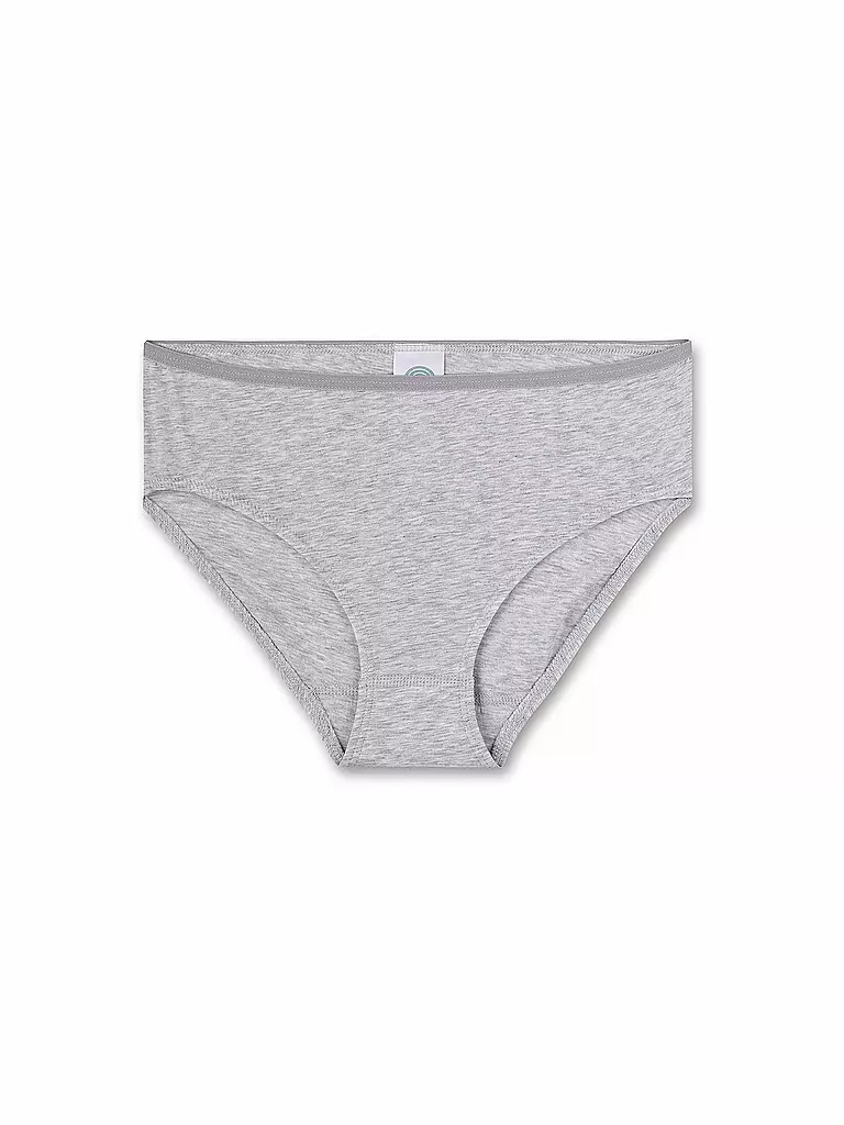 SANETTA | Slip da bambina, confezione da 2, grigio chiaro | 