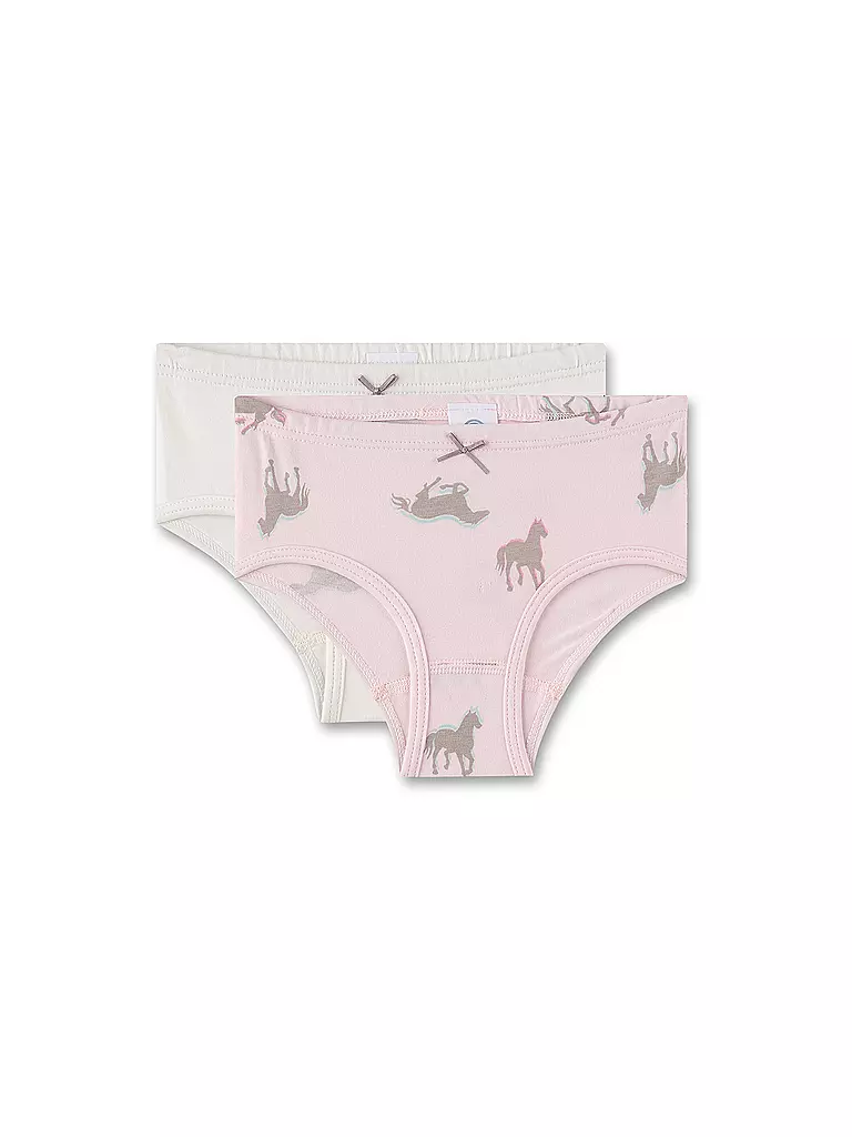 SANETTA | Slip da bambina, confezione da 2, rosa | Rosa
