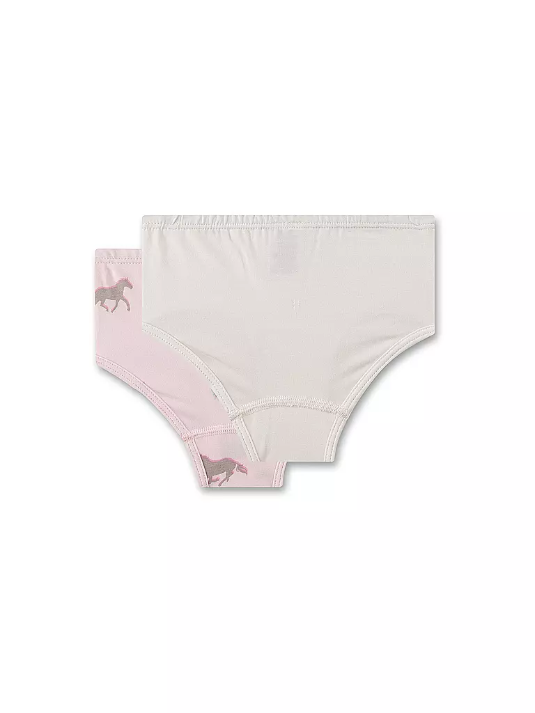 SANETTA | Slip da bambina, confezione da 2, rosa | 