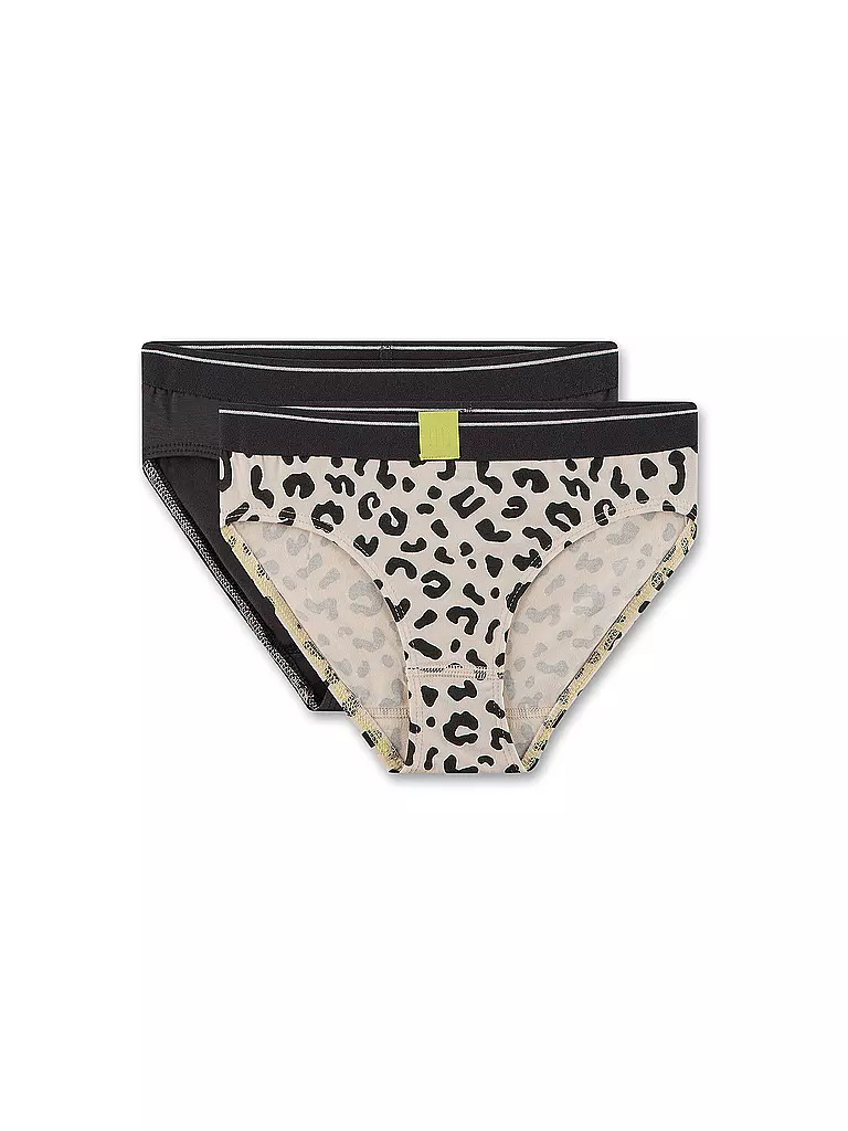 SANETTA | Slip da bambina, set da 2, sabbia | Crema