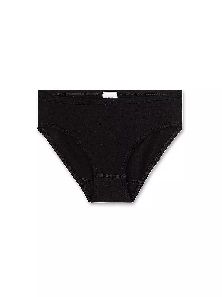 SANETTA | Slip da bambina confezione da 2 super nero | 