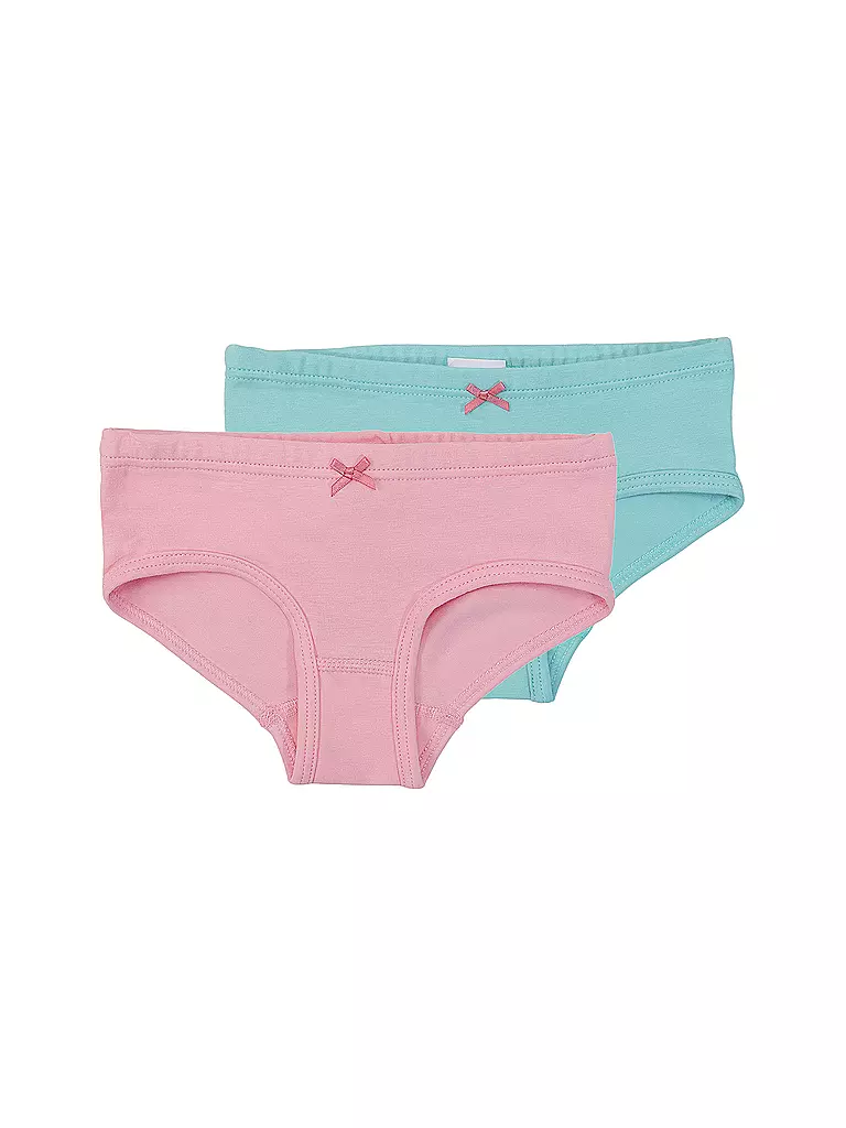 SANETTA | Slip da bambina confezione da 2 sweety | Blu chiaro