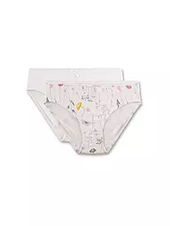 SANETTA | Slip da bambina confezione da 2 whitepebb | Crema
