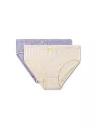 SANETTA | Slip da ragazza, confezione da 2, sabbia | Crema