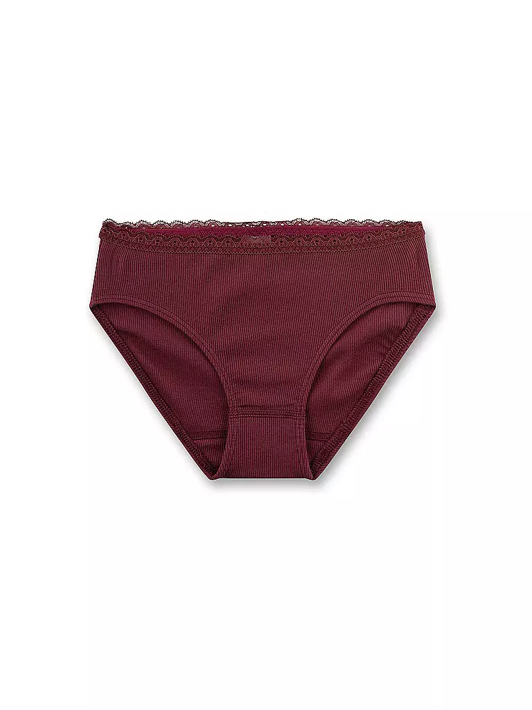 SANETTA | Slip da ragazza bordeaux | Rosso scuro