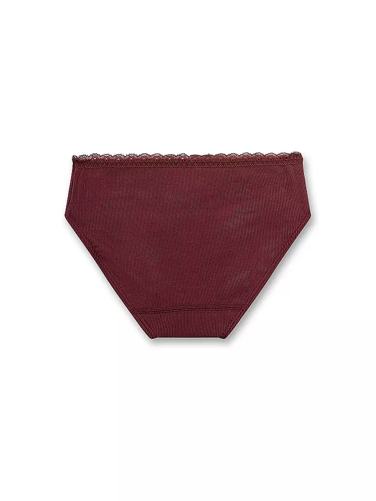 SANETTA | Slip da ragazza bordeaux | 